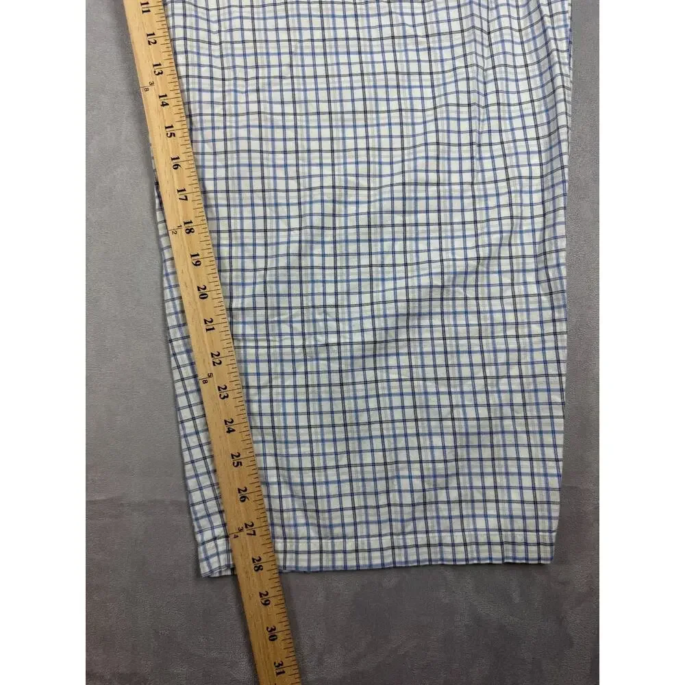 Nordstrom Men's Blue Check Pajama Pants Size XXL NWOT